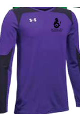 purple goalie shirt